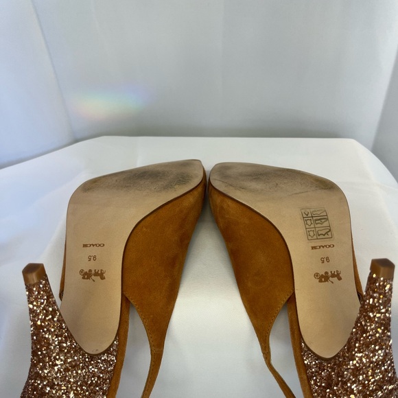 COACH Sutton Slingback Pump with Recycled Glitter - Picture 6 of 6